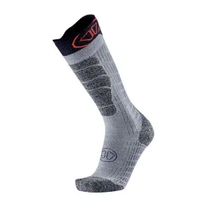 Sidas Ski Merino White & Blue Ski Socks