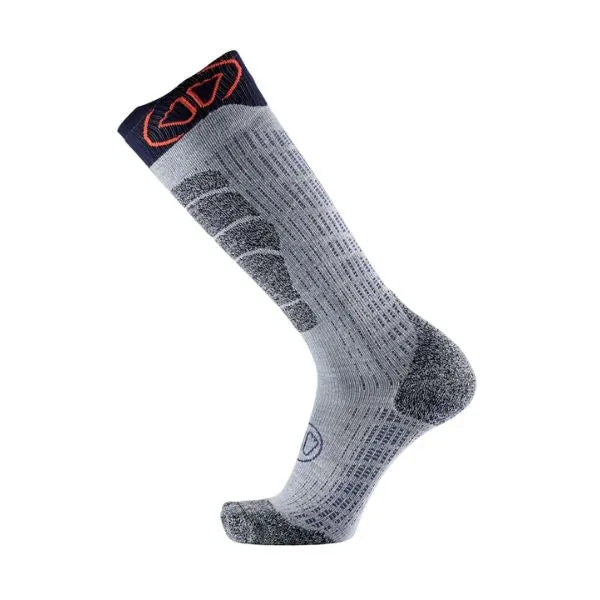 Sidas Ski Merino White & Blue Ski Socks