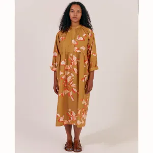 Sideline Finn Dress Toffee Print