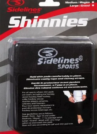 Sidelines Referee Shinnies Shin Pad Sleeves