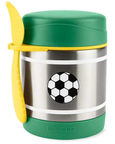 Skip Hop Spark Style Food Jar - Soccer/Football