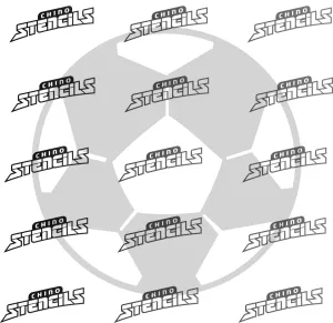 Soccer Ball art # 823 art template