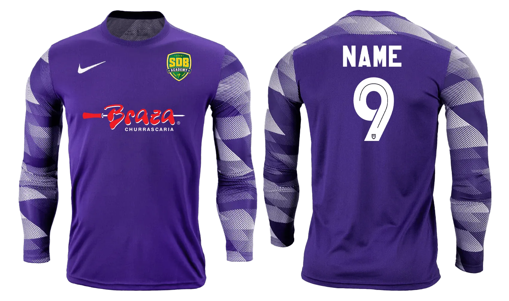 SOCCER DE BRAZIL  Youth Park 4 Goalkeeper Jersey