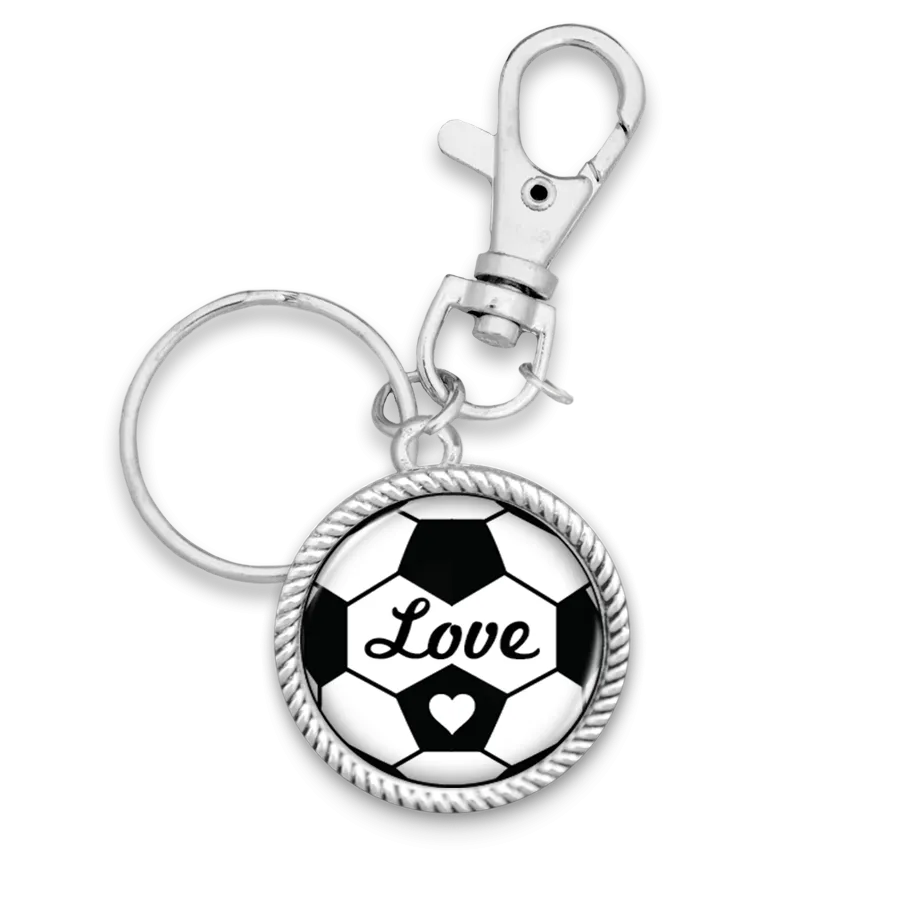 Soccer Love Key Chain