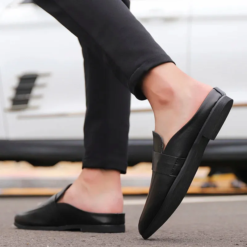 Sommer-Leder-Halbschuhe für Herren 2024