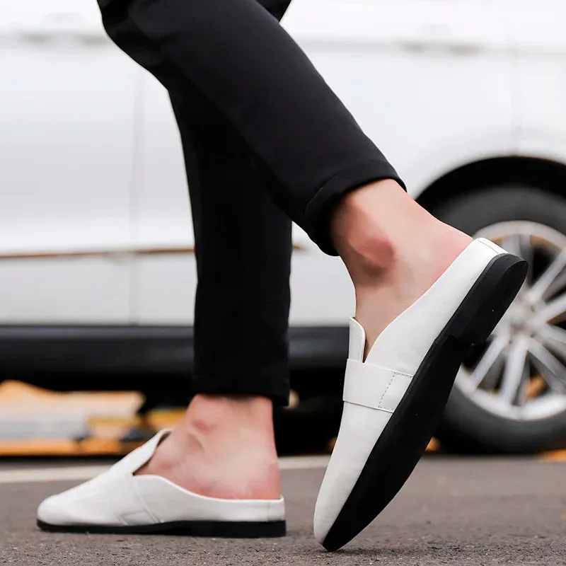 Sommer-Leder-Halbschuhe für Herren 2024