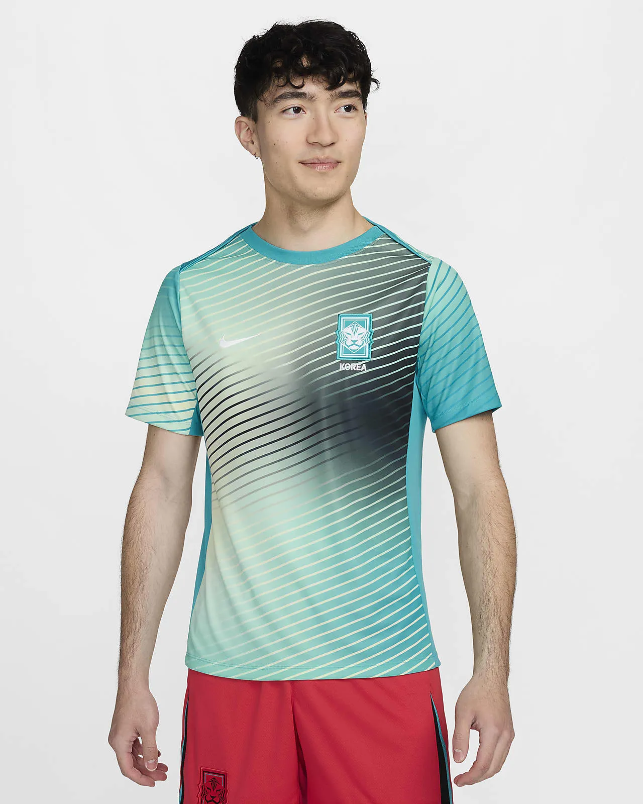 South Korea Adult 2024 Academy Pro SS Prematch Top