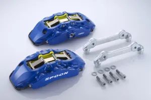 Spoon 6Pot Full Monoblock Caliper Set - Civic FK7 MT/CVT, FC1, FE1/FL1, Integra DE4