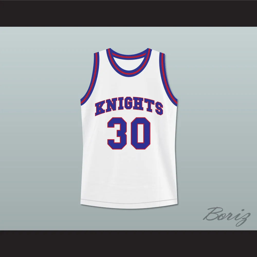 Stephen Curry 30 Charlotte Christian High School Knights White Basketball Jersey 2