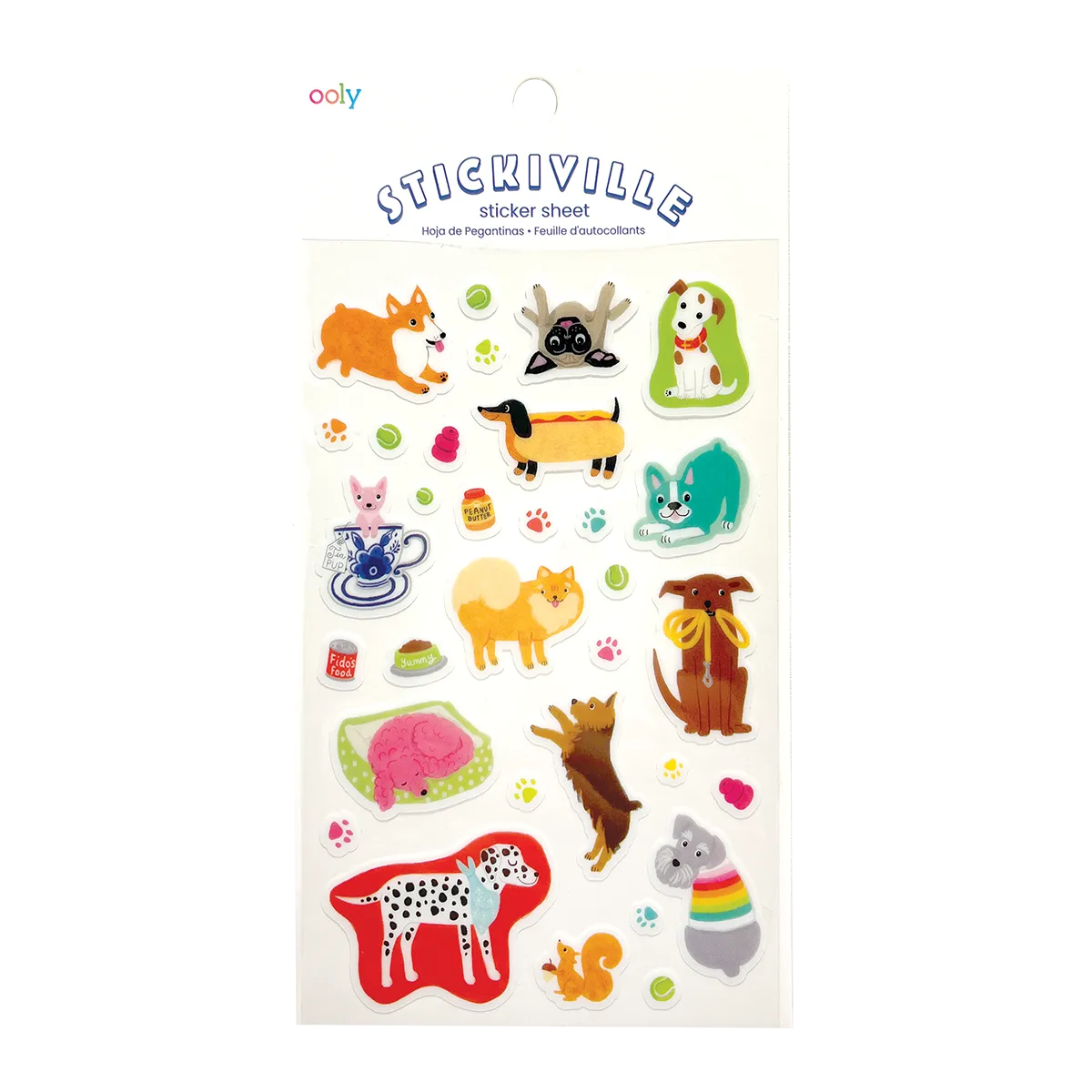 Stickiville Stickers: Quirky Dogs - Standard (1 Sheet)