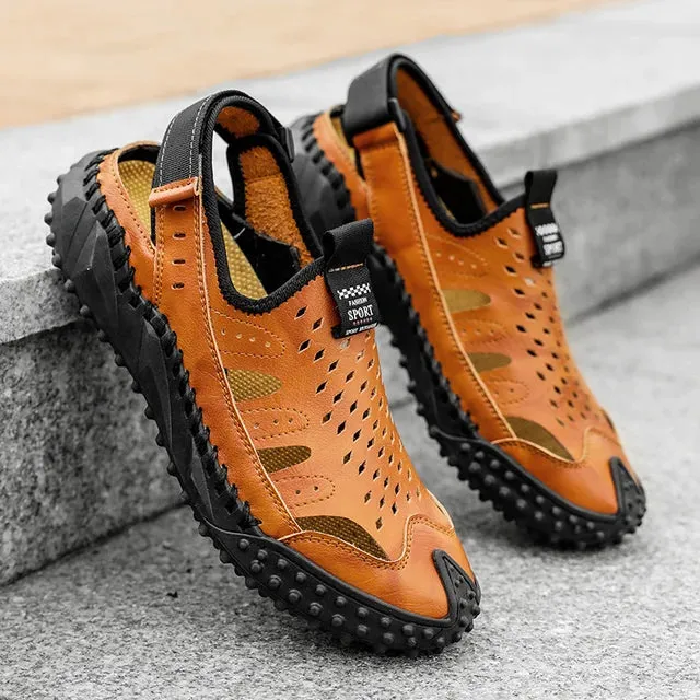 Stilvoll Komfortable Herren Sommer Sandalen - Outdoor Strand Schuhe