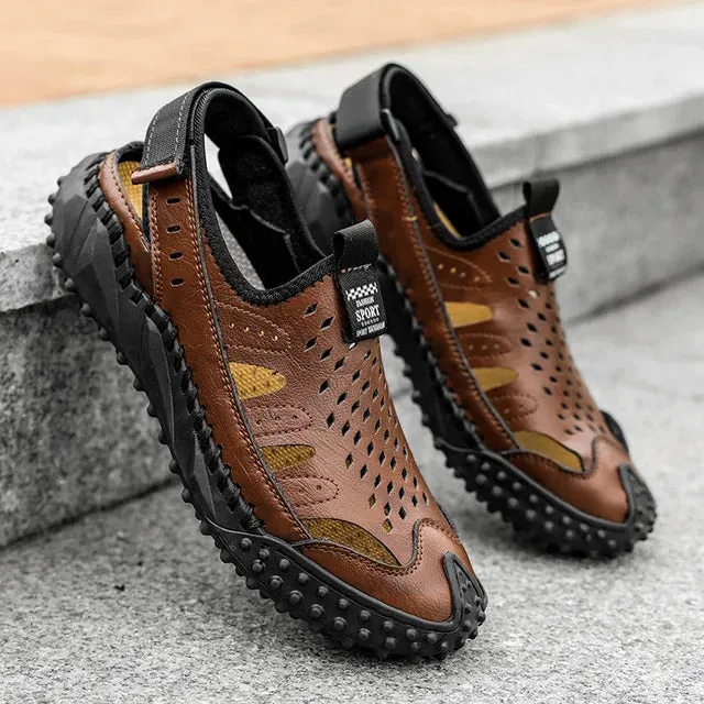 Stilvoll Komfortable Herren Sommer Sandalen - Outdoor Strand Schuhe