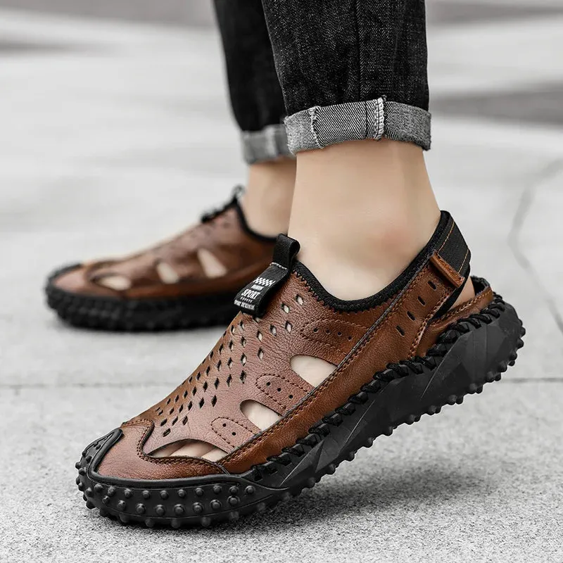 Stilvoll Komfortable Herren Sommer Sandalen - Outdoor Strand Schuhe
