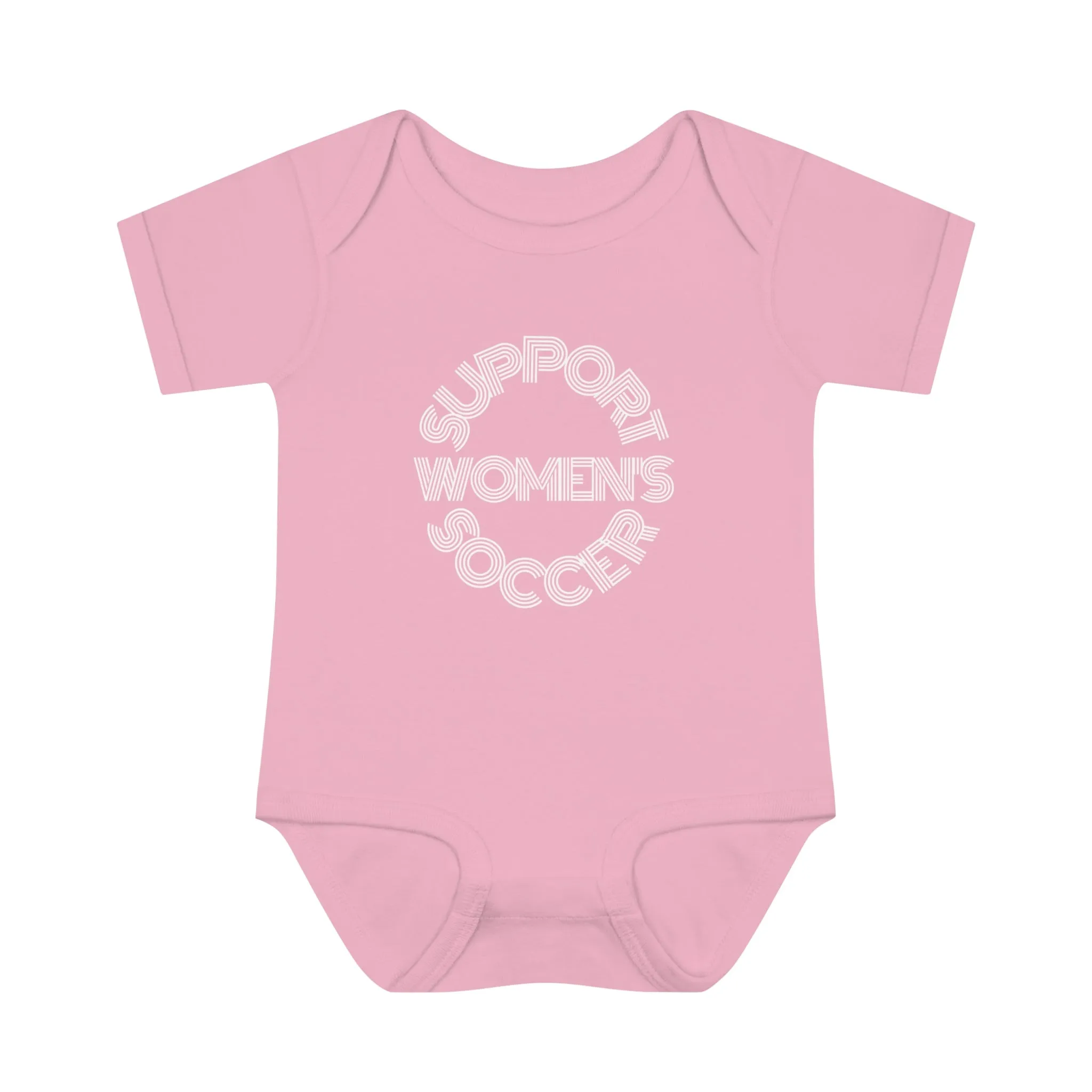 Support Women's Soccer Infant Baby Onesie