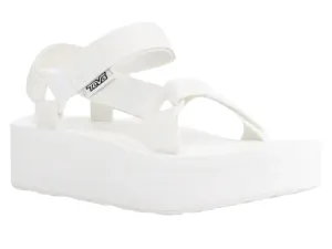 Teva: Flatform Universal in Bright White