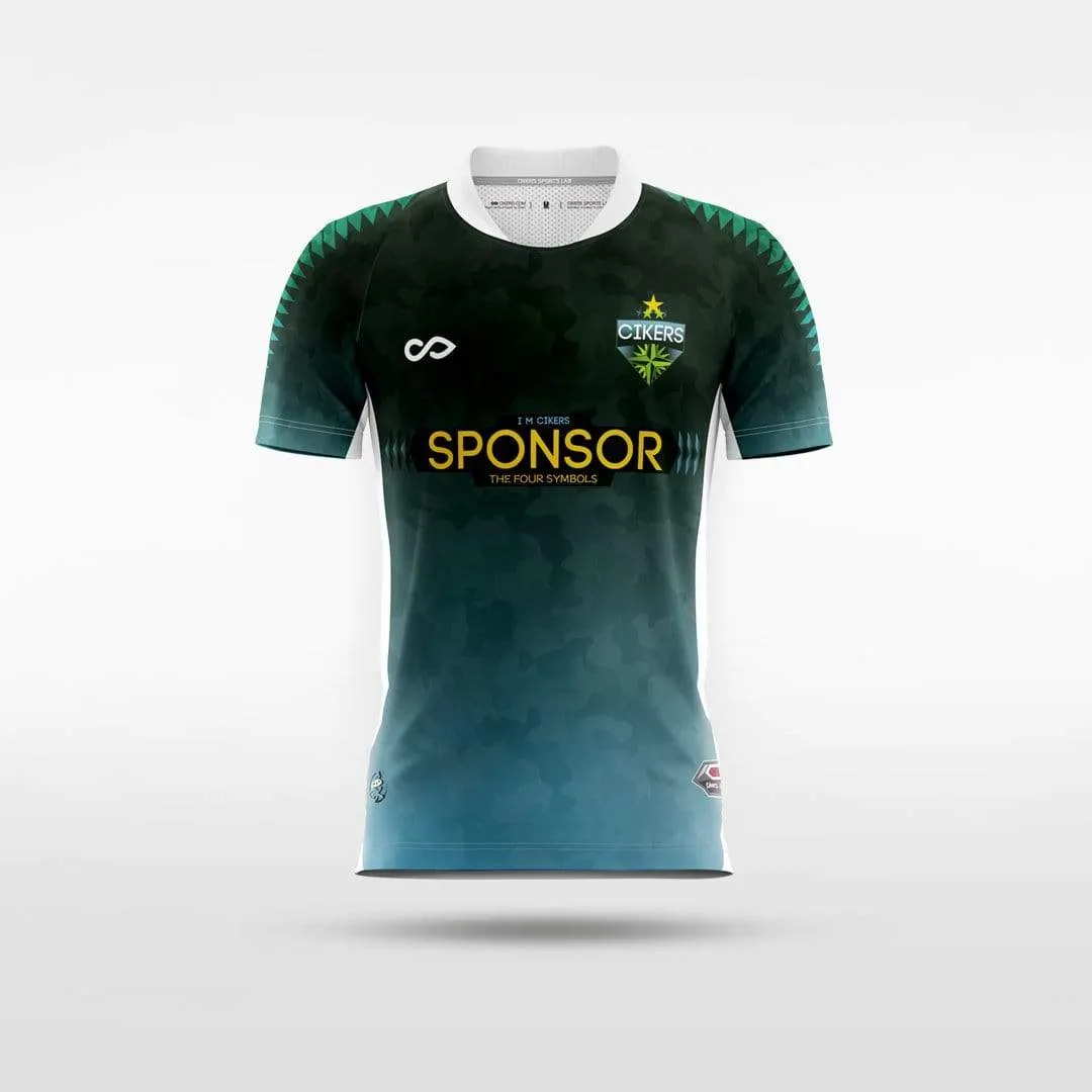 The Four Symbols - Customized Kid's Sublimated Soccer Jersey