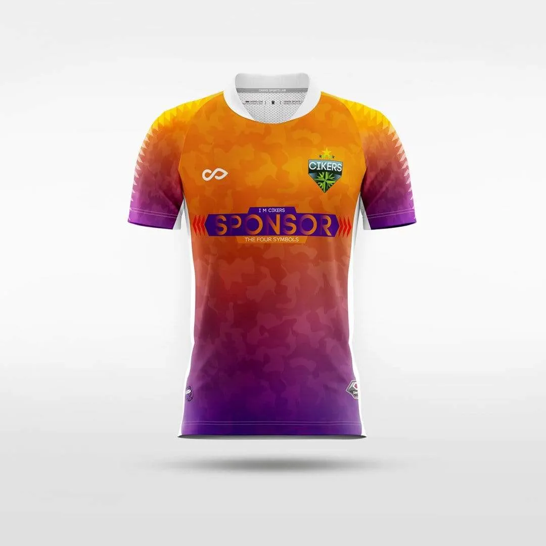 The Four Symbols - Customized Kid's Sublimated Soccer Jersey