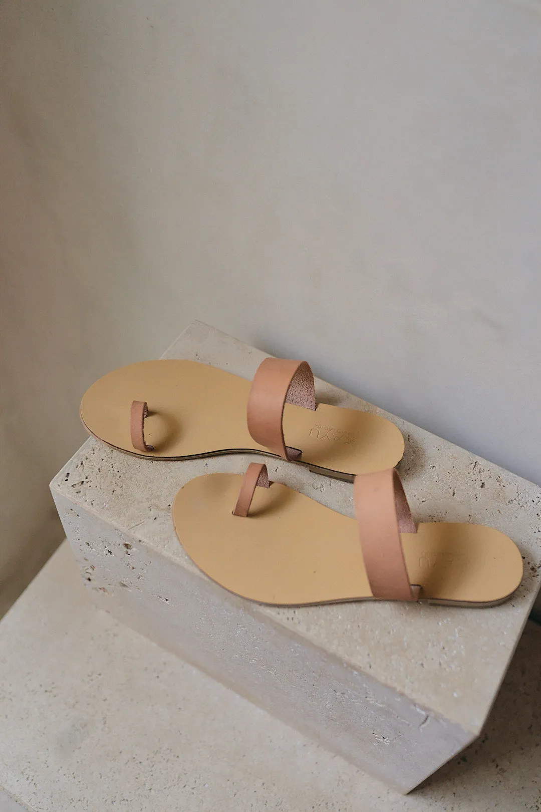 Thessa Vegetable Tanned Leather Sandal