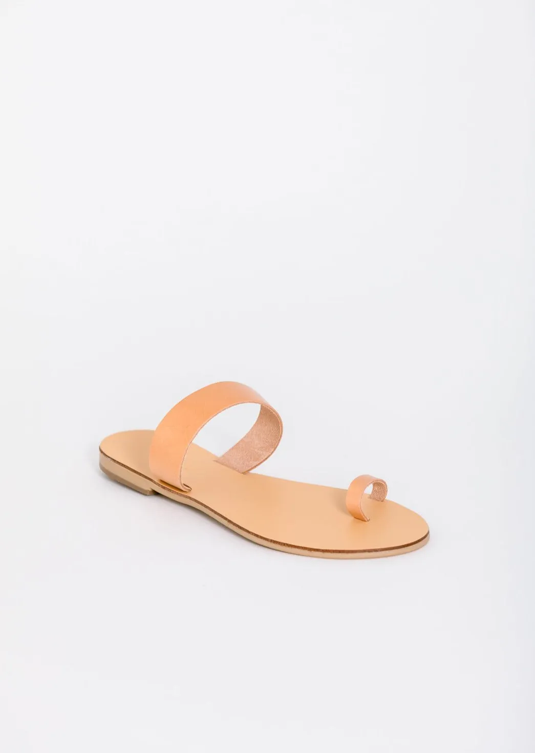 Thessa Vegetable Tanned Leather Sandal
