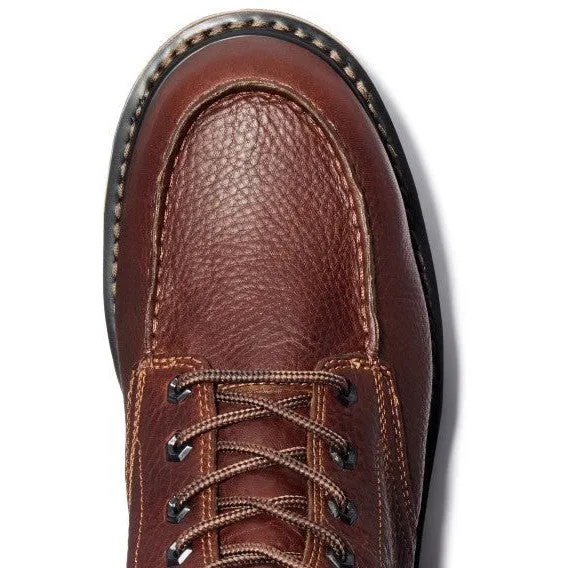 Timberland Pro Men's Gridworks 6" Soft Toe WP Work Boot- Brown- TB1A1KRQ214