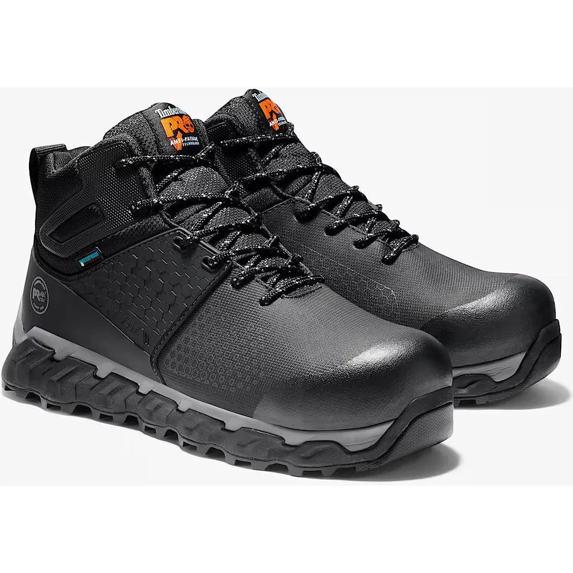 Timberland Pro Men's Ridgework Composite Toe WP Work Boot- Black- TB1A1KBW001