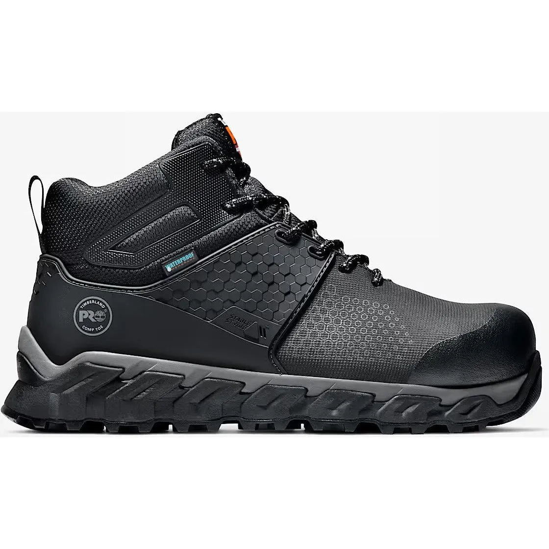 Timberland Pro Men's Ridgework Composite Toe WP Work Boot- Black- TB1A1KBW001