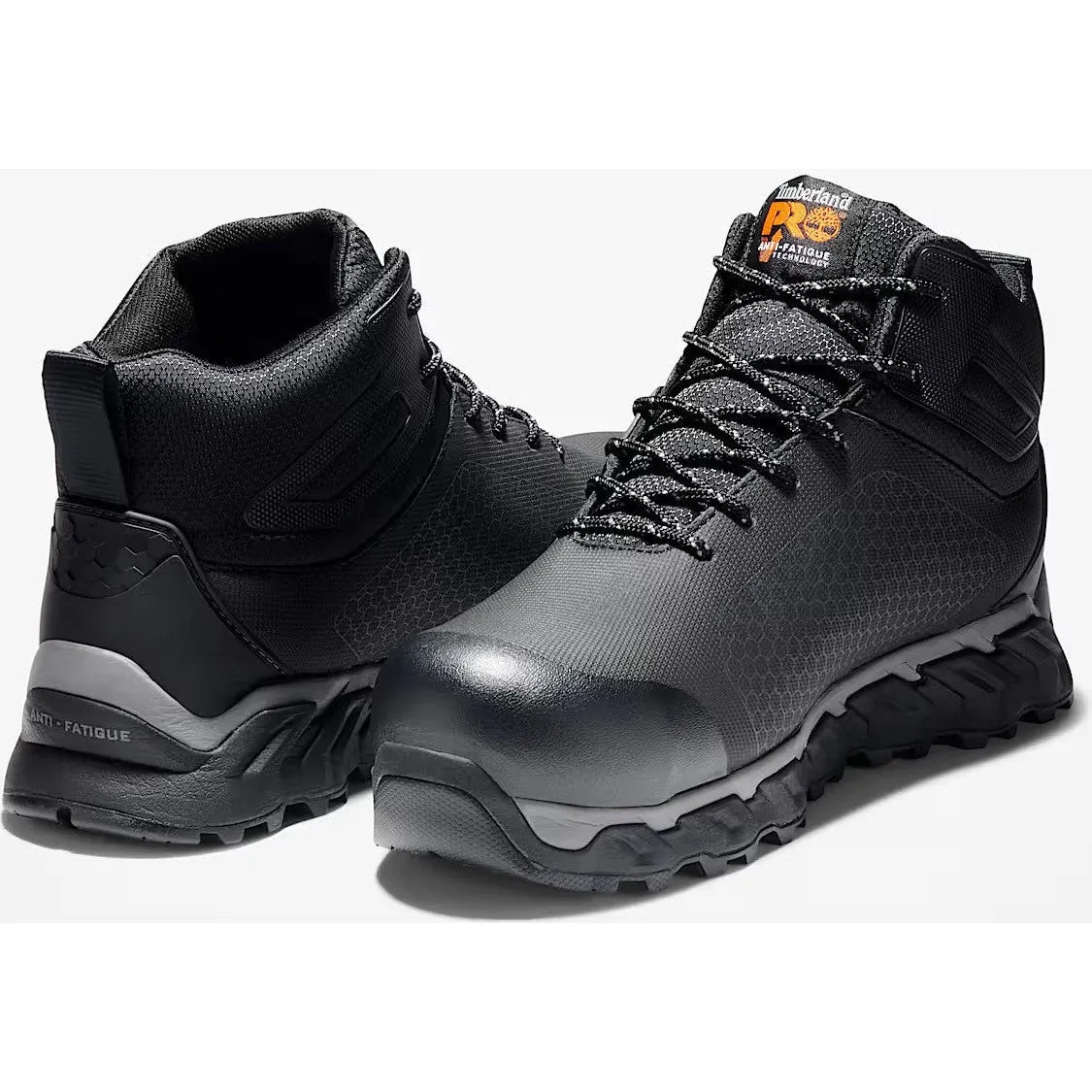 Timberland Pro Men's Ridgework Composite Toe WP Work Boot- Black- TB1A1KBW001