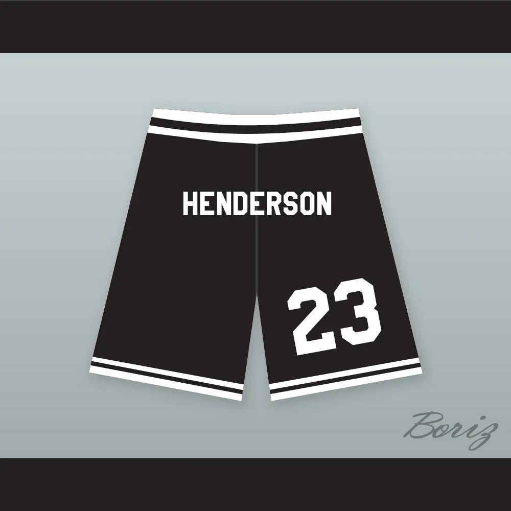 TJ Henderson 23 Wizards Basketball Shorts