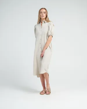 tulip dress - beige