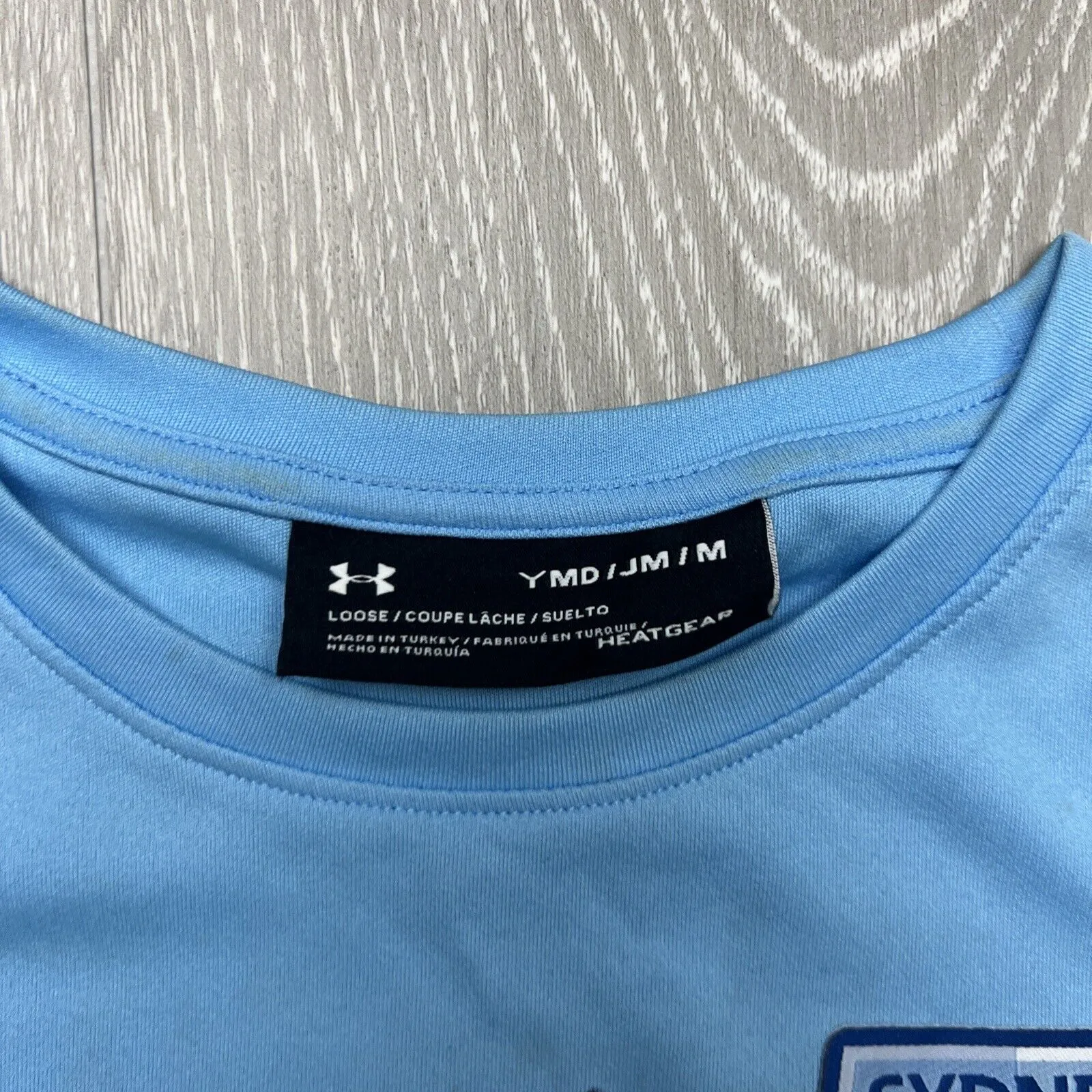 Under Armour Sydney FC Youth Soccer Jersey Size Youth Medium