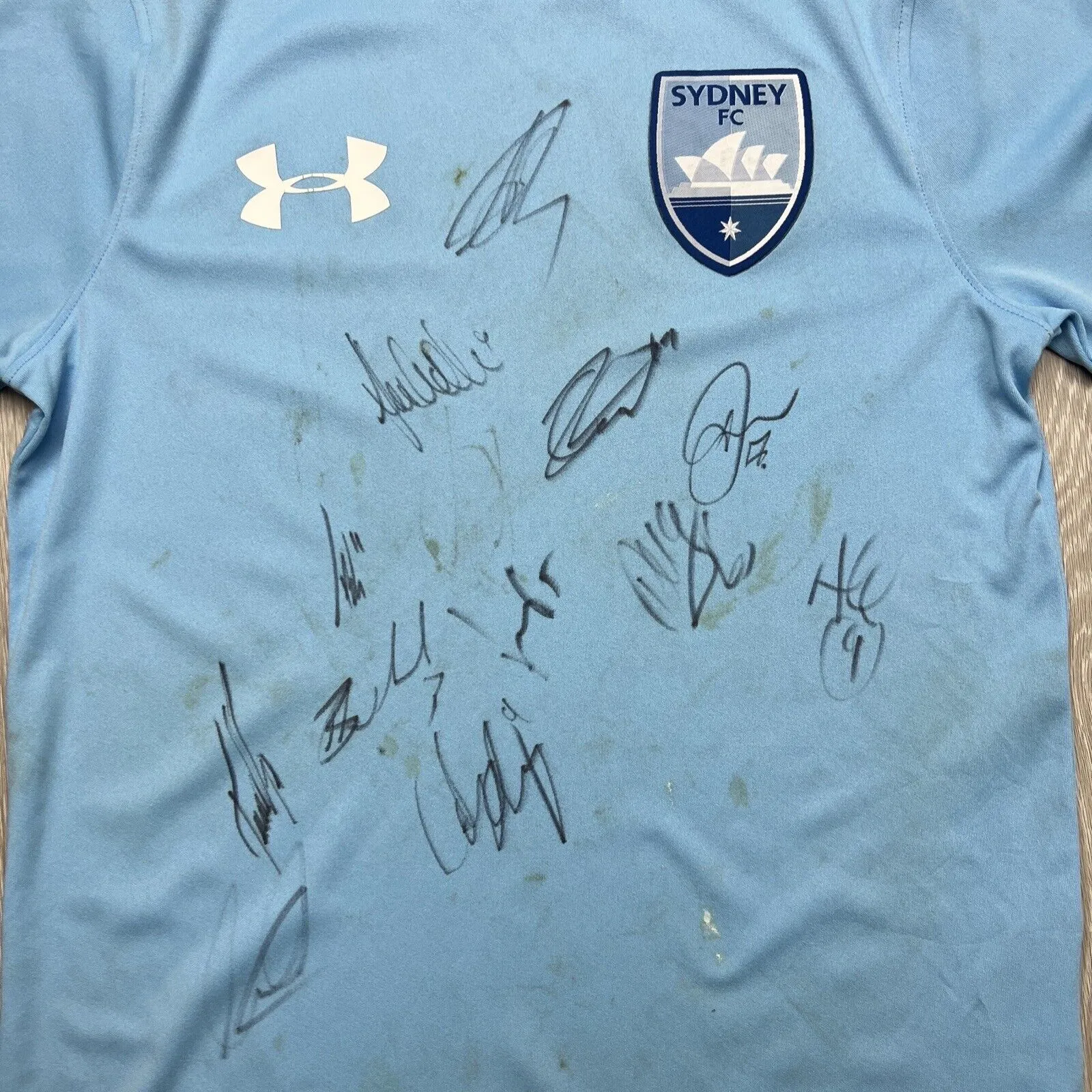 Under Armour Sydney FC Youth Soccer Jersey Size Youth Medium