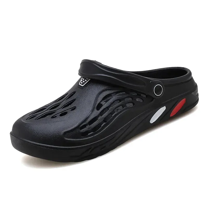 Unisex Quick-Dry Beach Sandals - Lightweight Hollow Slippers for Summer Comfort