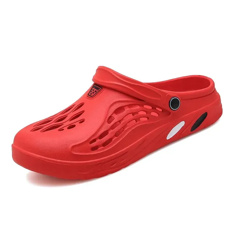Unisex Quick-Dry Beach Sandals - Lightweight Hollow Slippers for Summer Comfort