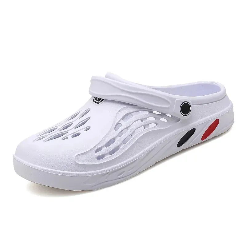 Unisex Quick-Dry Beach Sandals - Lightweight Hollow Slippers for Summer Comfort