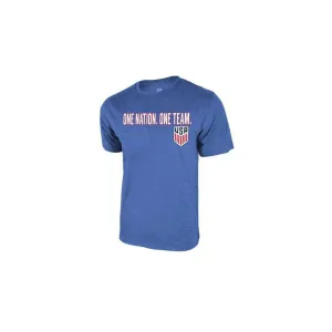 United States Soccer Federation USA Adult Short Sleeve Slogan T-Shirt USSF269CT