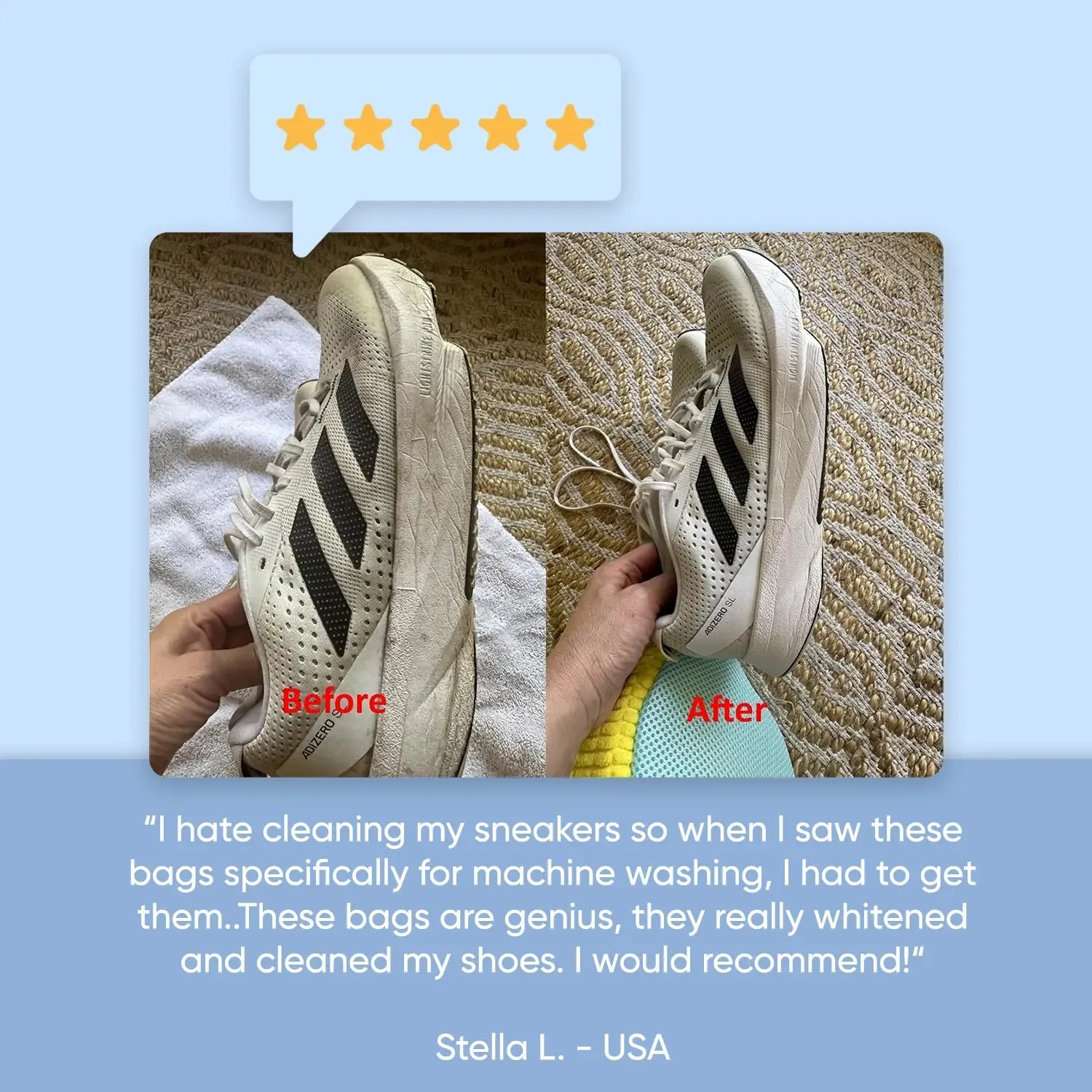 Unstain - Laundry shoe bag