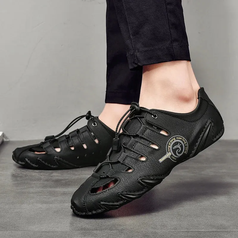 UrbanEase Atmungsaktive Herrenslipper für den Sommer