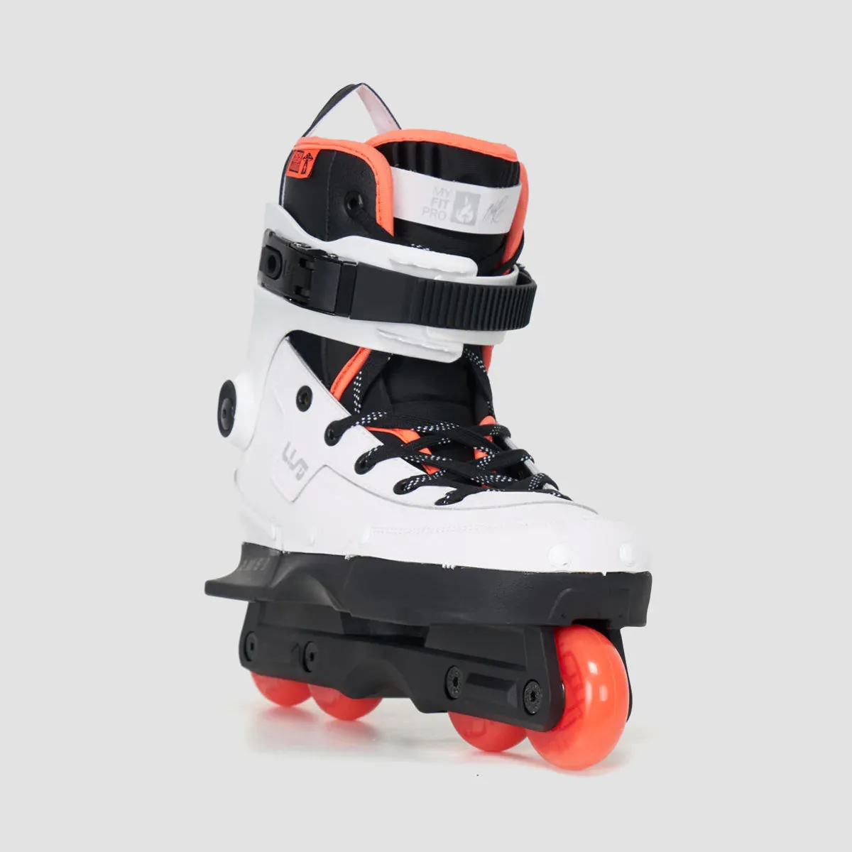 USD Aeon Richie Eisler Aggressive Inline Skates Black/Reflective White
