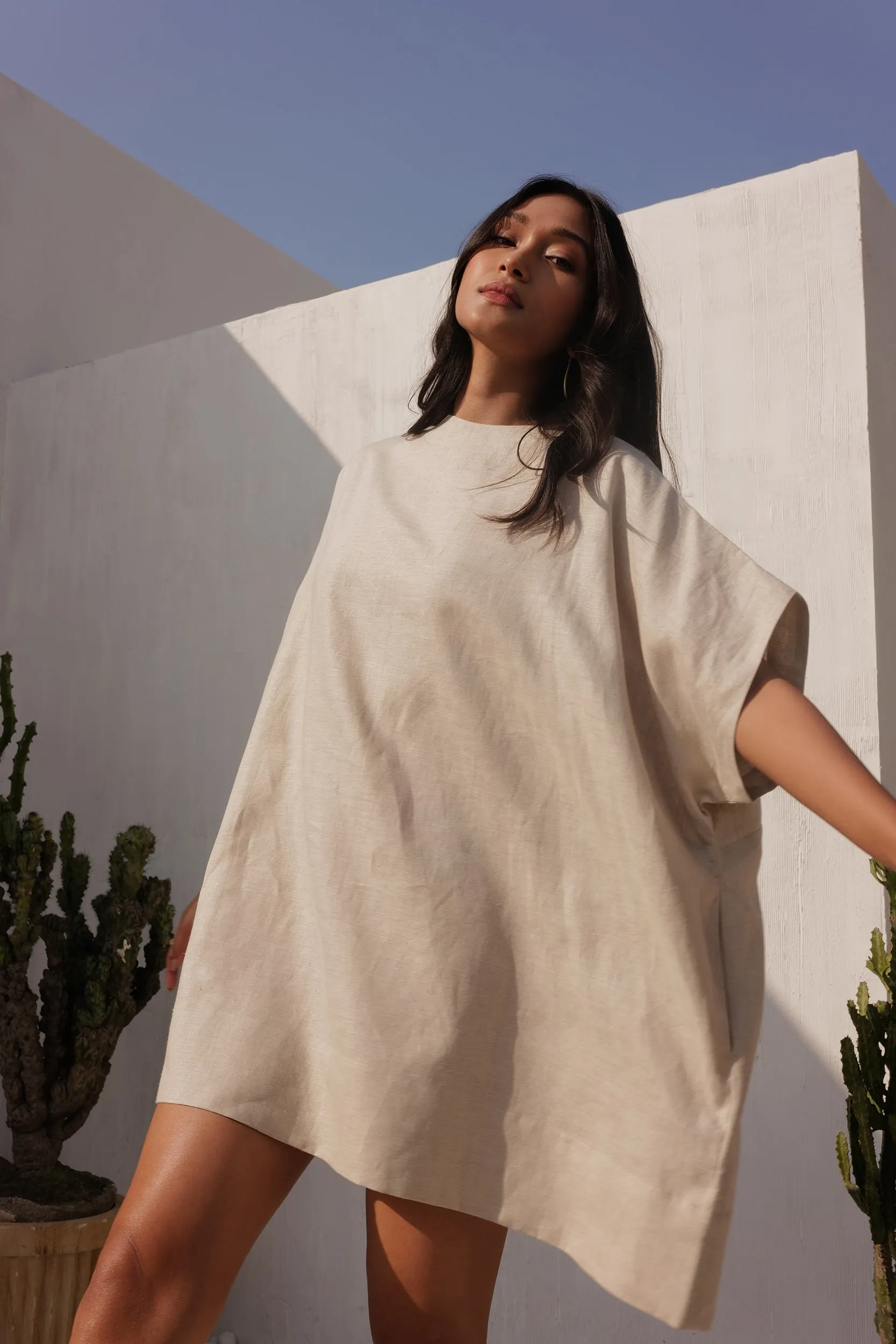 Valencia Dress (Natural)