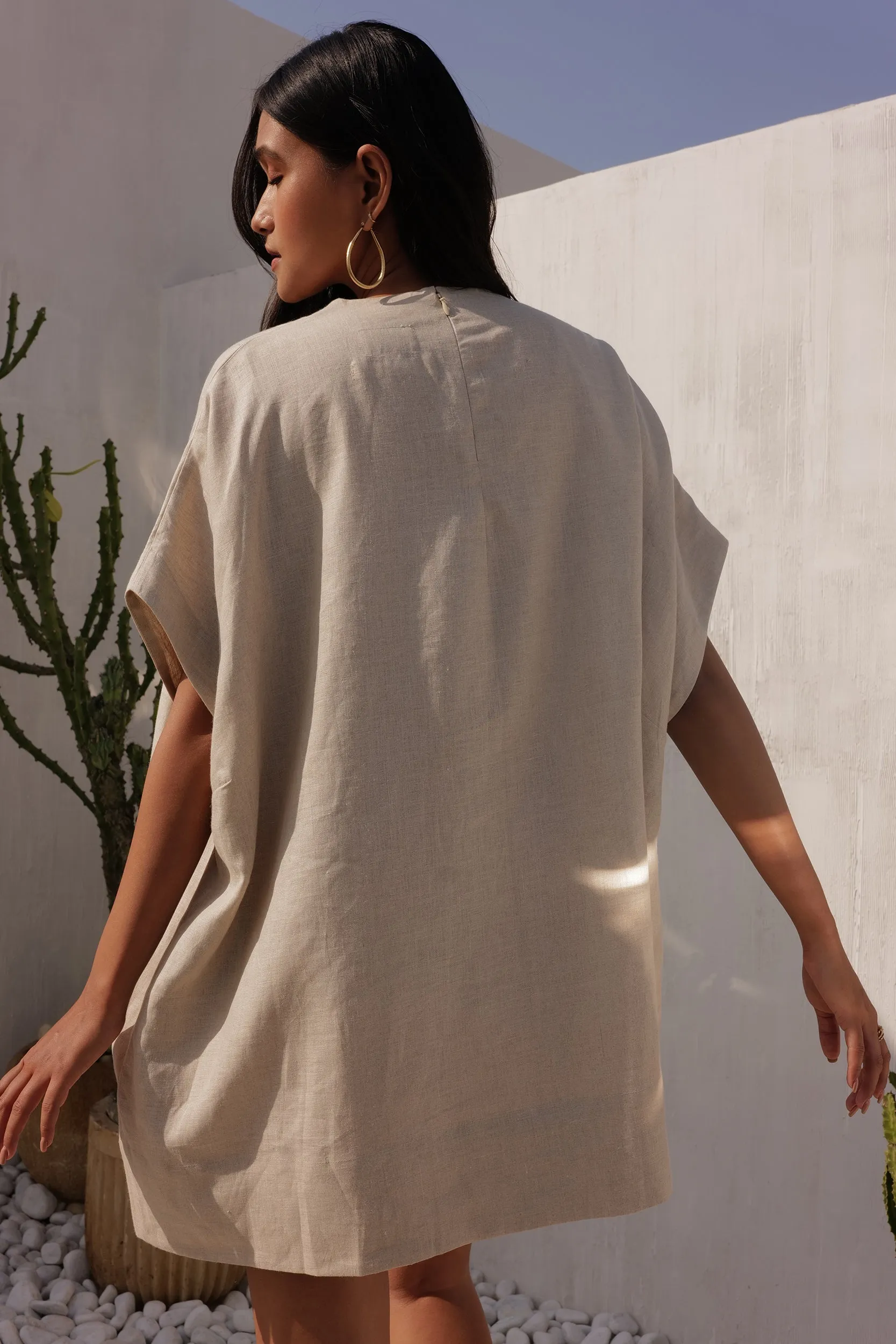 Valencia Dress (Natural)