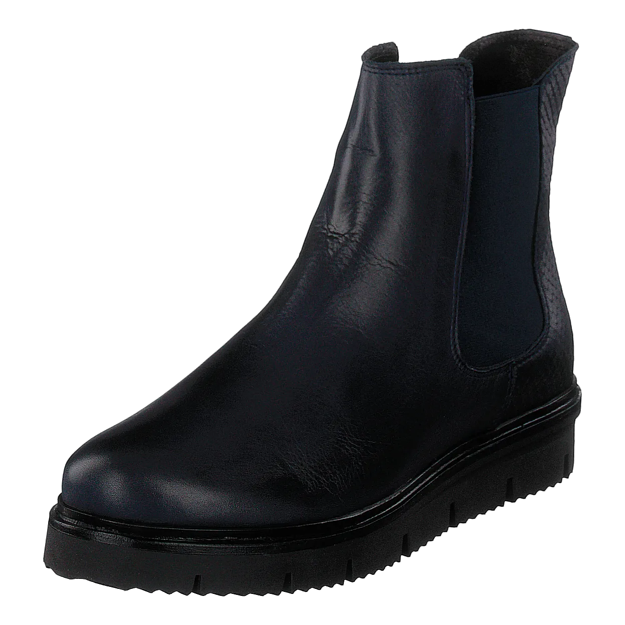 Warm Cleated Chelsea Jas18 Navy Blue