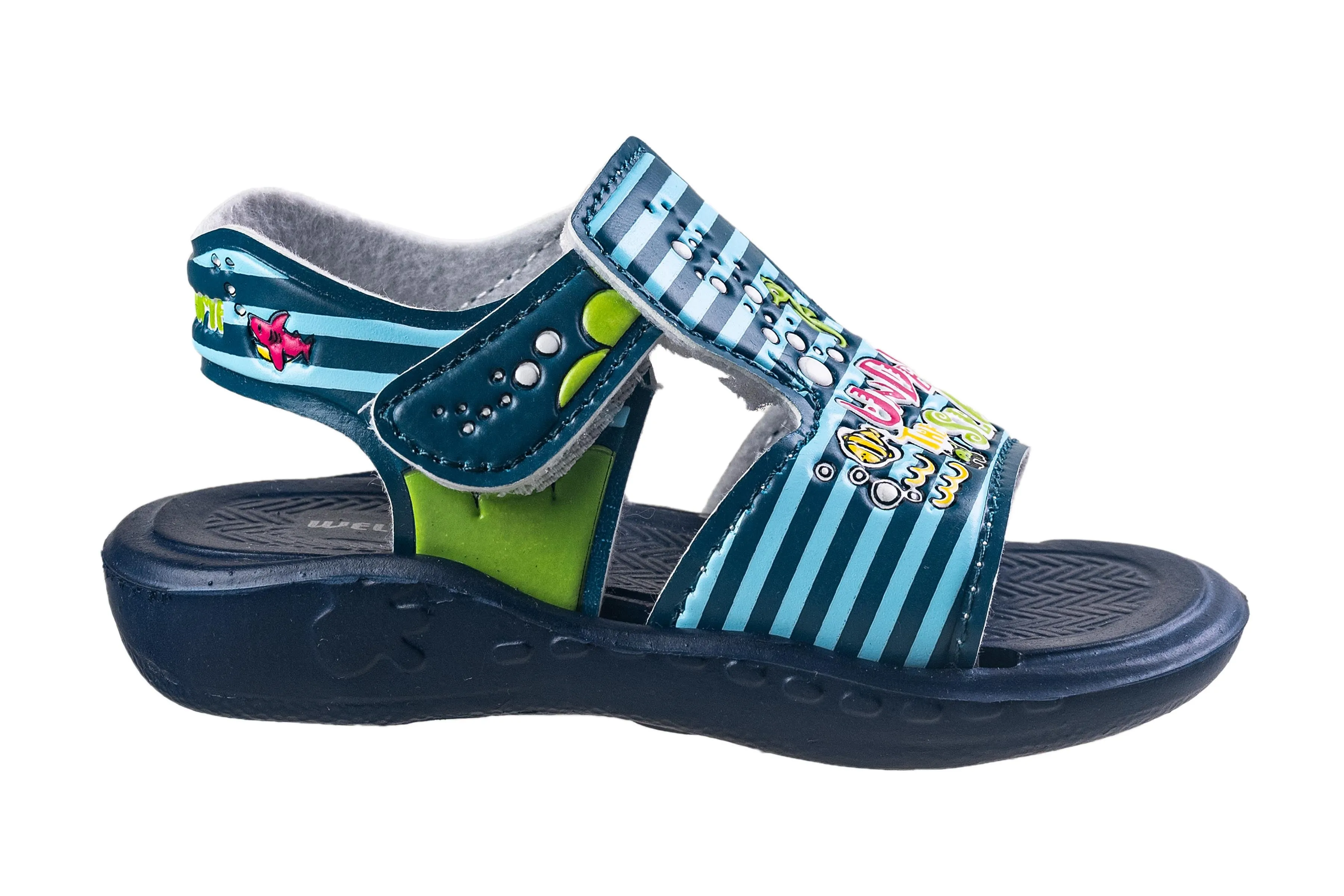 Welcome Children Navy Sandal EVA