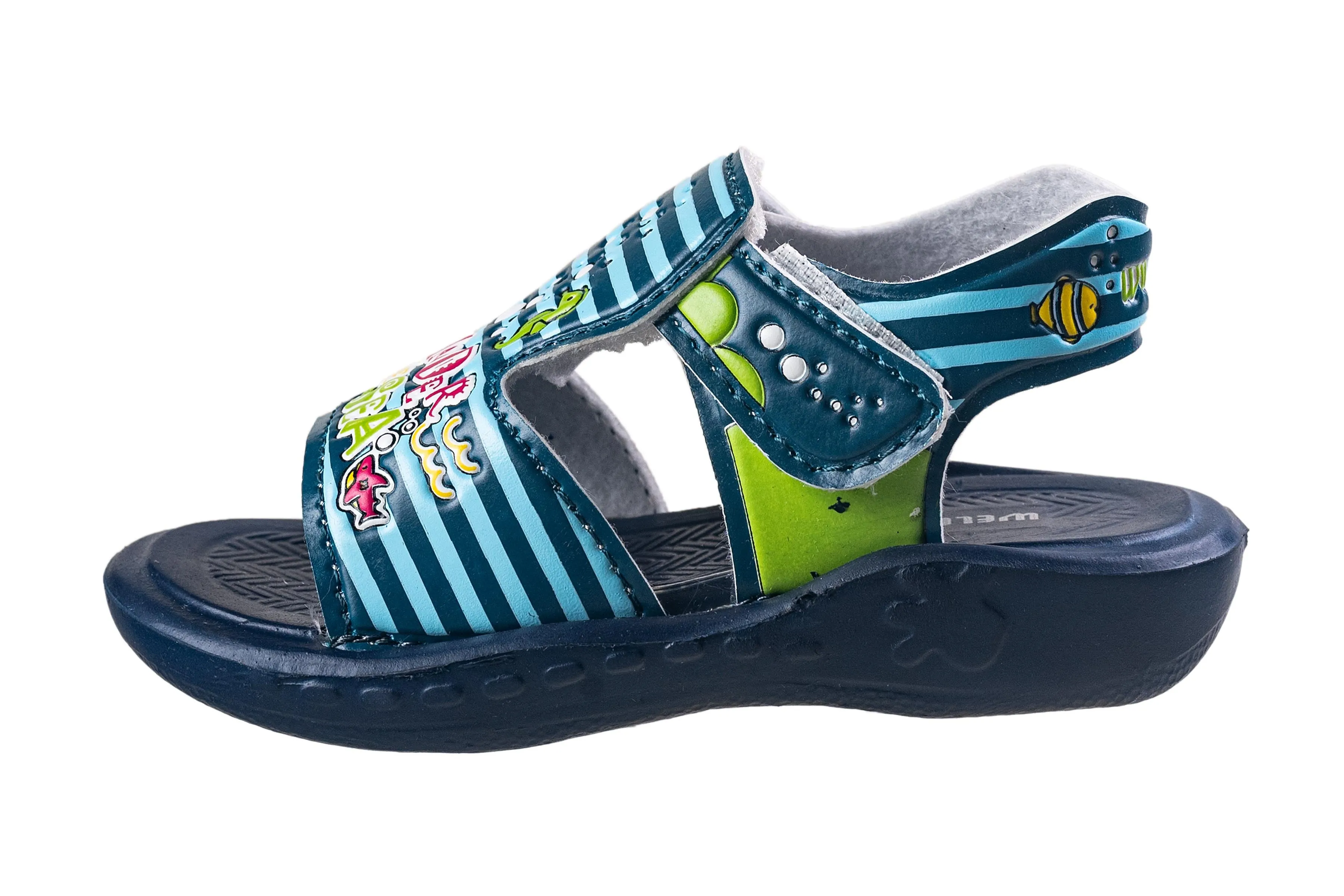 Welcome Children Navy Sandal EVA