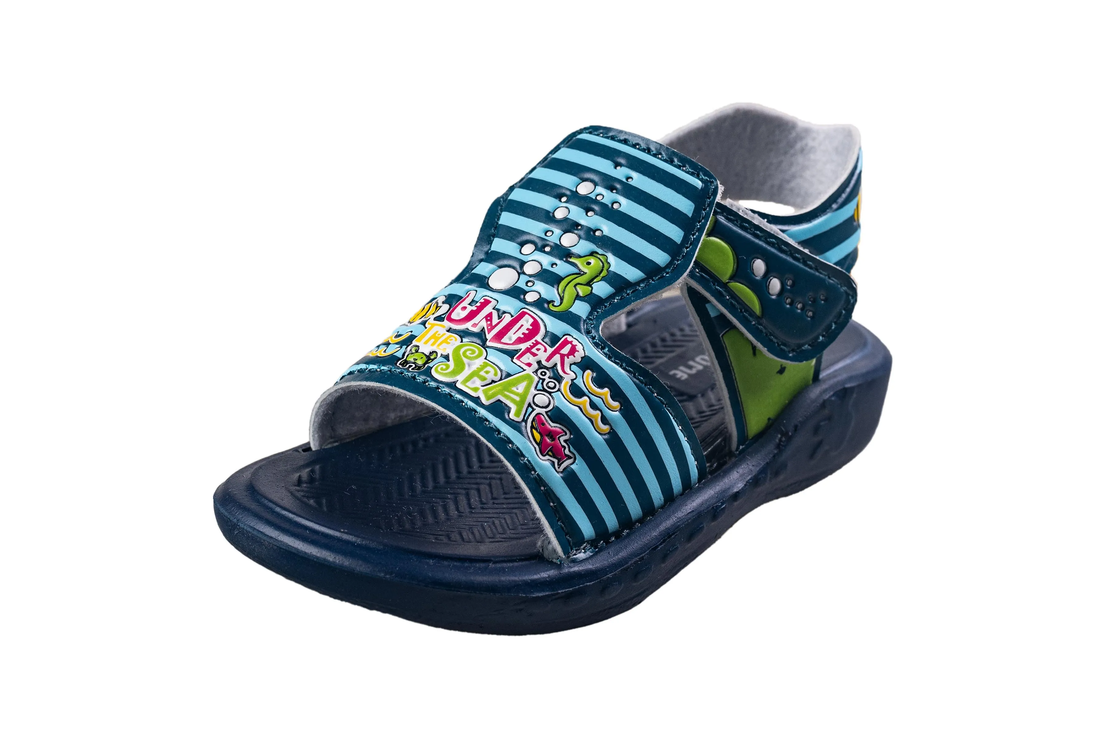 Welcome Children Navy Sandal EVA