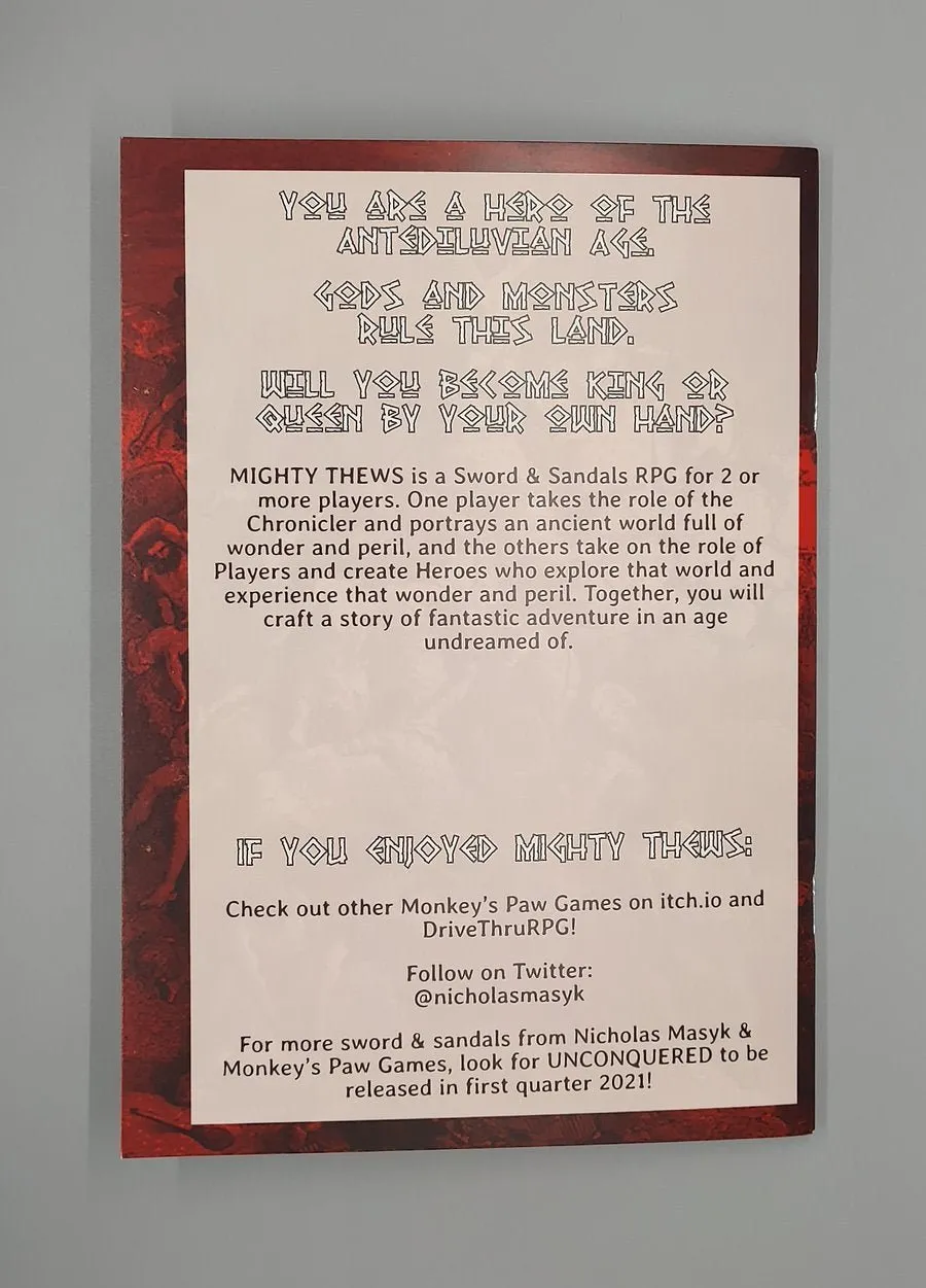 What's So Cool About Mighty Thews?   PDF
