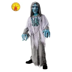 White Demon Hooded Robe Costume, Child