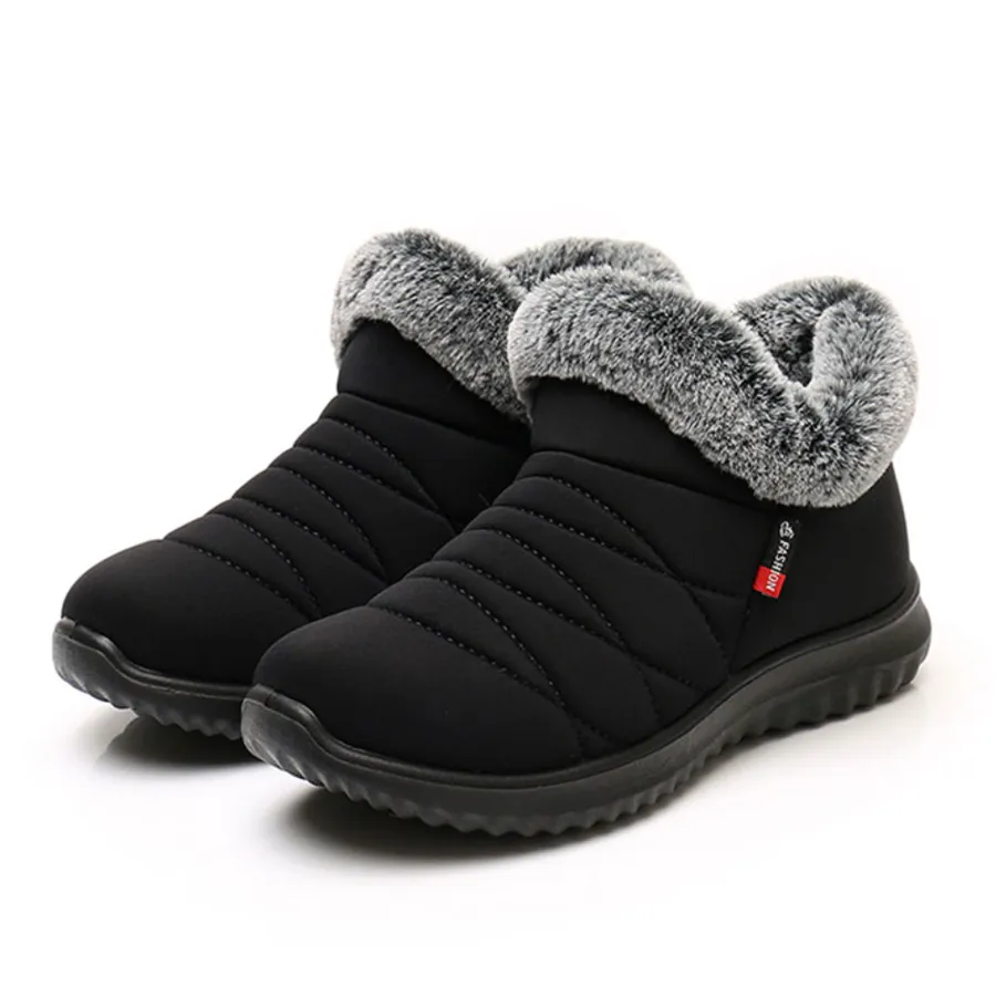Women's Cotton Velvet Non-slip Warm Boots