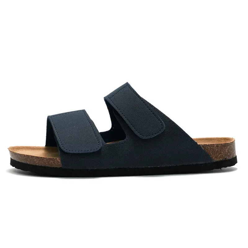 Youth Velcro Flip-flops with Rubber Sole