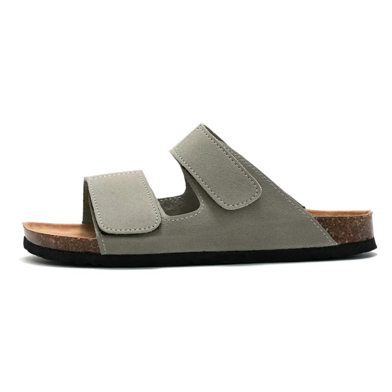 Youth Velcro Flip-flops with Rubber Sole