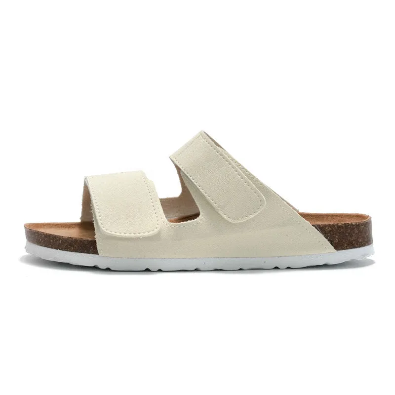 Youth Velcro Flip-flops with Rubber Sole